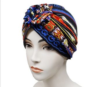 Blue Multi Turban